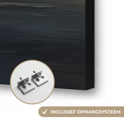 Zon - Horizon - Zee Textielframe zwart klein -USP_ophangsysteemNL