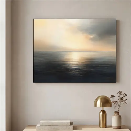Zon - Horizon - Zee Textielframe - compleet frame klein -sfeer2