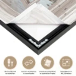 Auto - Rood - Cadeaus - Winter - Kerst - Doorkijk - Wit Textielframe zwart klein -USP_closeupNL
