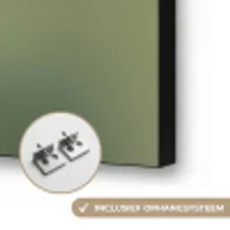 Bloem - Close up - Paars Textielframe zwart klein -USP_ophangsysteemNL