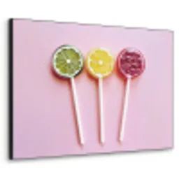 Lolly - Snoep - Citrus Textielframe - compleet frame klein -3d