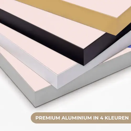 Beer - Kleurrijk - Snoep Textielframe zwart klein -USP_kleurenNL