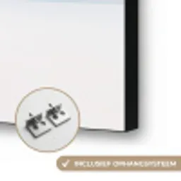 Disco - Discobal - Meloen - Pastel Textielframe zwart klein -USP_ophangsysteemNL