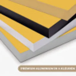Citroenen - Illustratie - Minimalistisch - Geel Textielframe zwart klein -USP_kleurenNL