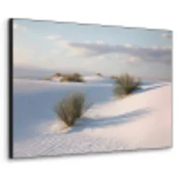Duinen - Gras - Wolken - Beige Textielframe - compleet frame klein -3d