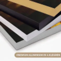 Geel - Zonnebloem - Zomers Textielframe zwart klein -USP_kleurenNL