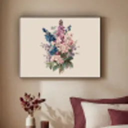 Boeket - Beige - Harmonieus - Subtiel Textielframe - compleet frame klein -sfeer1