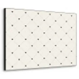 Streep - Hart - Wit - Zwart Textielframe - compleet frame klein 947 -3d