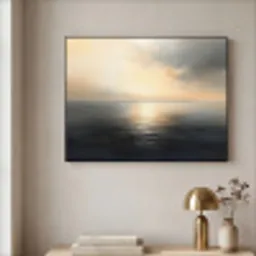 Zon - Horizon - Zee Textielframe - compleet frame klein -sfeer2