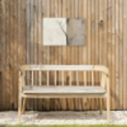 Wabi sabi - Plant - Beige Tuinposter op houten frame 2 cm dik klein -sfeer4