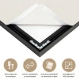 Notenkrakers - Minimalistisch - Kerst - Beige Textielframe zwart klein -USP_closeupNL