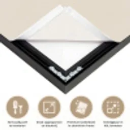 Boeket - Beige - Harmonieus - Subtiel Textielframe zwart klein -USP_feed_closeupNL