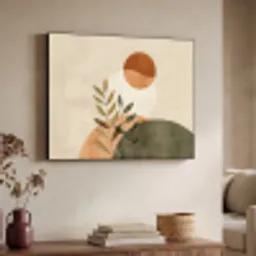 Takken - Vormen - Abstract Textielframe - compleet frame klein -sfeer3
