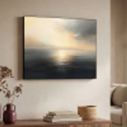 Zon - Horizon - Zee Textielframe - compleet frame klein -sfeer3