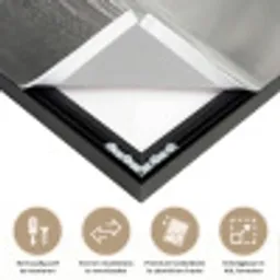 Halter - Gewichten - Zwart Textielframe zwart klein -USP_closeupNL