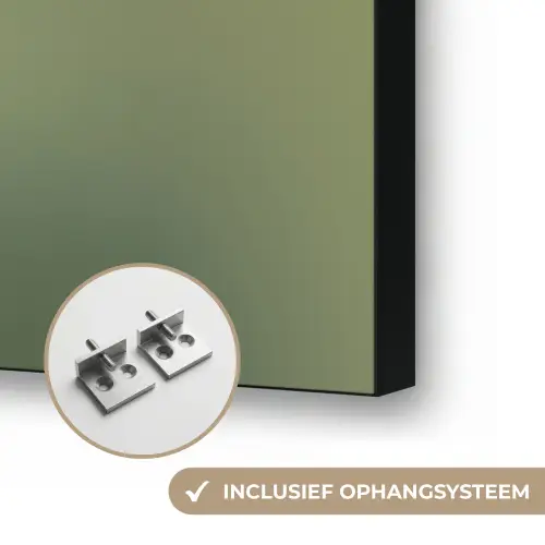 Bloem - Close up - Paars Textielframe zwart klein -USP_ophangsysteemNL