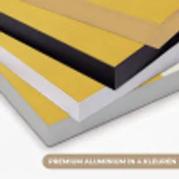 Cheetah - Illustratie - Geel Textielframe zwart klein -USP_kleurenNL