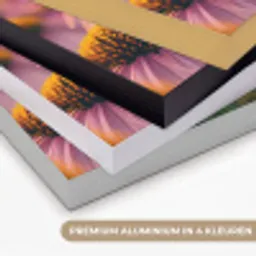 Bloemen - Paars - Bijen Textielframe zwart klein -USP_kleurenNL
