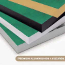 Man - Planten - Groen Textielframe zwart klein -USP_kleurenNL