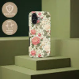 Klassiek - Botanisch - Veelkleurig Toughcase MagSafe Apple iPhone 17 klein 1017 -USP_PrintM_NL