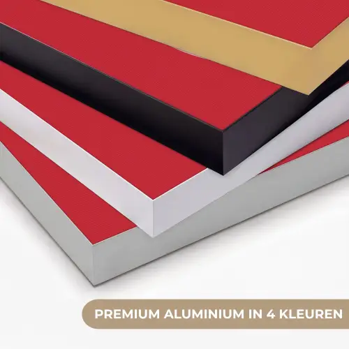 Rood - Love - Valentijn - Roze Textielframe zwart klein -USP_kleurenNL