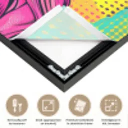 Zonnebril - Vrouw - Zonnig - Geel Textielframe zwart klein -USP_feed_closeupNL