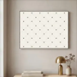 Streep - Hart - Wit - Zwart Textielframe - compleet frame klein 947 -sfeer2