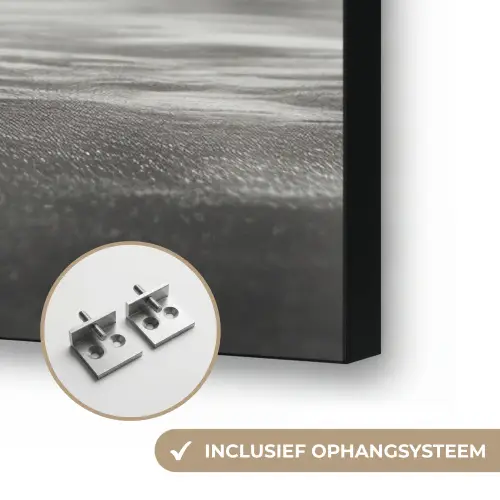 Halter - Gewichten - Zwart Textielframe zwart klein -USP_ophangsysteemNL