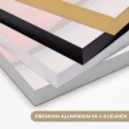 Disco - Discobal - Meloen - Pastel Textielframe zwart klein -USP_kleurenNL