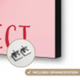 Kat - Hart - Tekst - Valentijn Textielframe zwart klein -USP_ophangsysteemNL