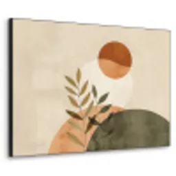 Takken - Vormen - Abstract Textielframe zwart klein -3d