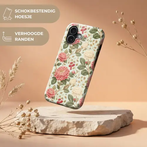 Klassiek - Botanisch - Veelkleurig Toughcase MagSafe Apple iPhone 17 klein 1017 -USP_RandenV_NL