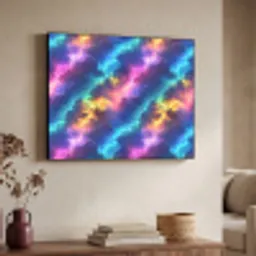 Storm - Bliksem - Regenboog Textielframe - compleet frame klein 947 -sfeer3