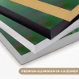 Aster - Paars - Bloem - Blaadjes Textielframe zwart klein -USP_kleurenNL