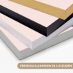 Beer - Kleurrijk - Snoep Textielframe zwart klein -USP_kleurenNL