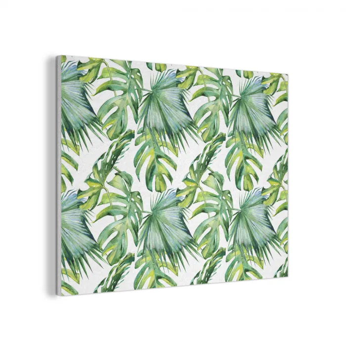 Bohemian - Bladeren - Bloemen - Tropisch PET vilt klein -3d