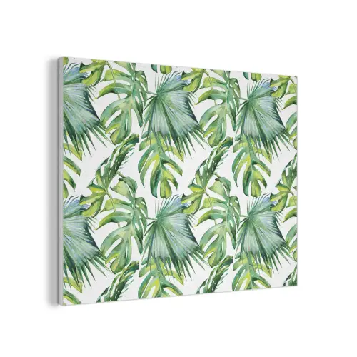 Bohemian - Bladeren - Bloemen - Tropisch PET vilt klein -3d