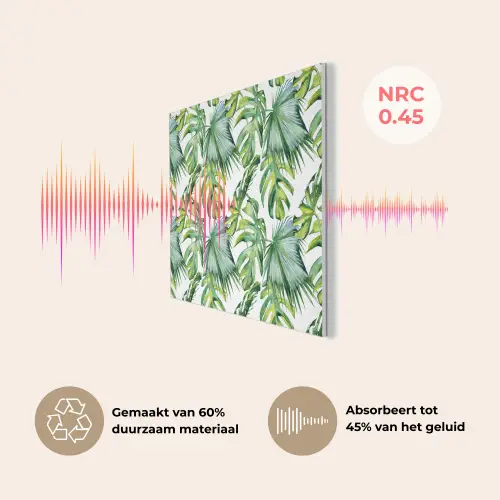 Bohemian - Bladeren - Bloemen - Tropisch PET vilt klein -USP_NL