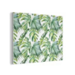 Bohemian - Bladeren - Bloemen - Tropisch PET vilt klein -3d