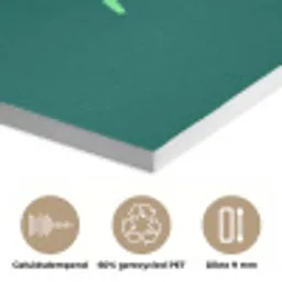 c'est la fucking vie - Groen - Handgeschreven PET vilt klein -closeup_NL