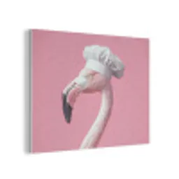 Flamingo - Roze - Koksmuts - Vogel PET vilt klein -3d