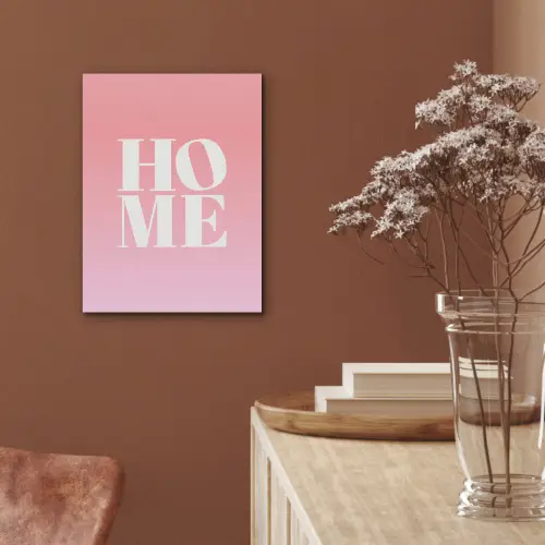 Home - Letters - Groot - Roze PET vilt klein -sfeer4