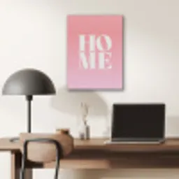 Home - Letters - Groot - Roze PET vilt klein -sfeer5