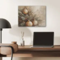 Kerst - Kerstballen - Beige - Goud PET vilt klein -sfeer5