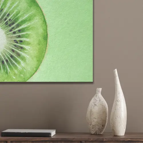 Kiwi - Groen - Fris PET vilt klein -sfeer6_closeup