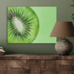 Kiwi - Groen - Fris PET vilt klein -sfeer2