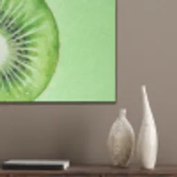 Kiwi - Groen - Fris PET vilt klein -sfeer6_closeup