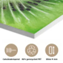 Kiwi - Groen - Fris PET vilt klein -closeup_NL
