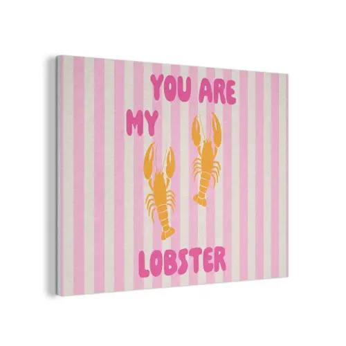 Lobster - Love - Valentijn PET vilt klein -3d