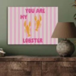 Lobster - Love - Valentijn PET vilt klein -sfeer2